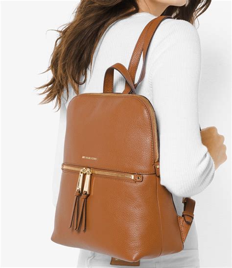 michael kors rhea zip md|michael kors rhea backpack.